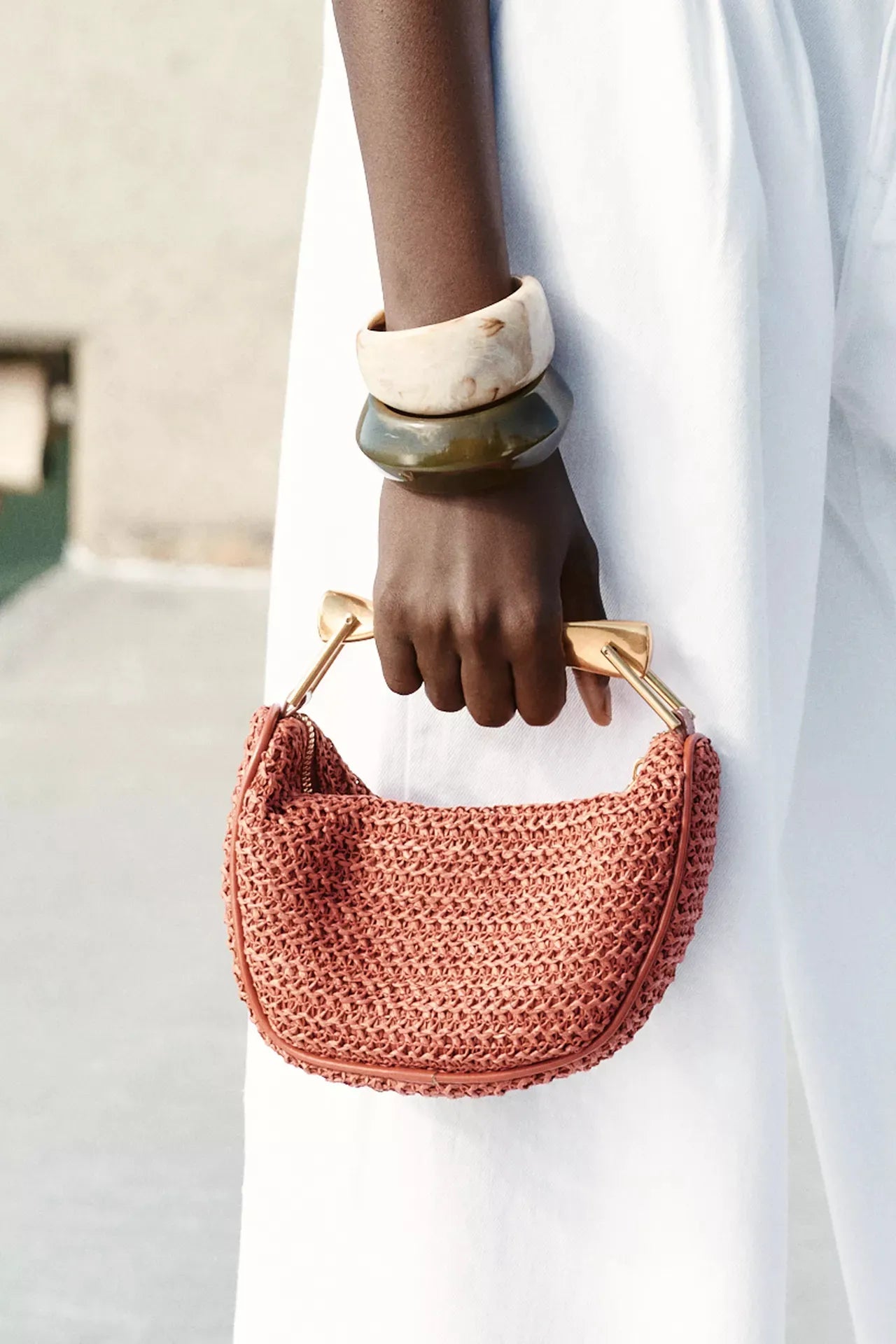 Sac à Main de Soirée Tressé