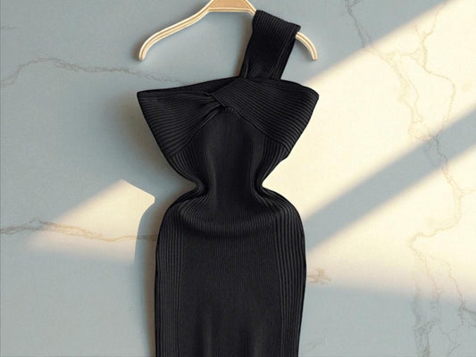 Robe d'été haut de gamme européenne en maille