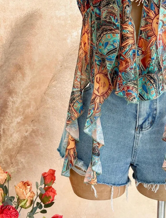 Haut Dos Nu Femme Chic pour Été