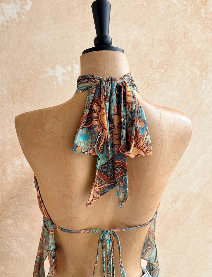 Haut Dos Nu Femme Chic pour Été