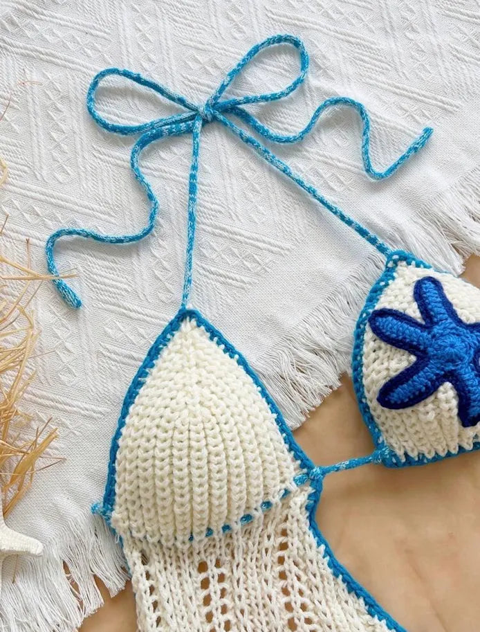 Robe crochet femme