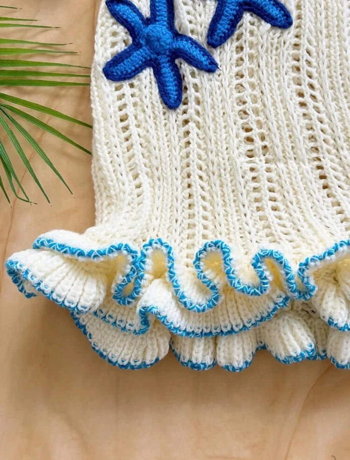 Robe crochet femme