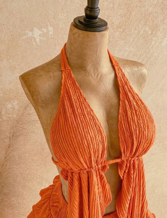Robe plage femme
