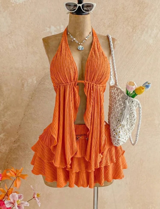 Robe plage femme
