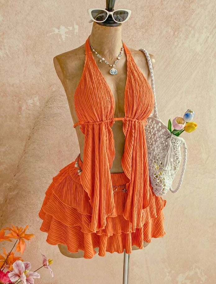 Robe plage femme